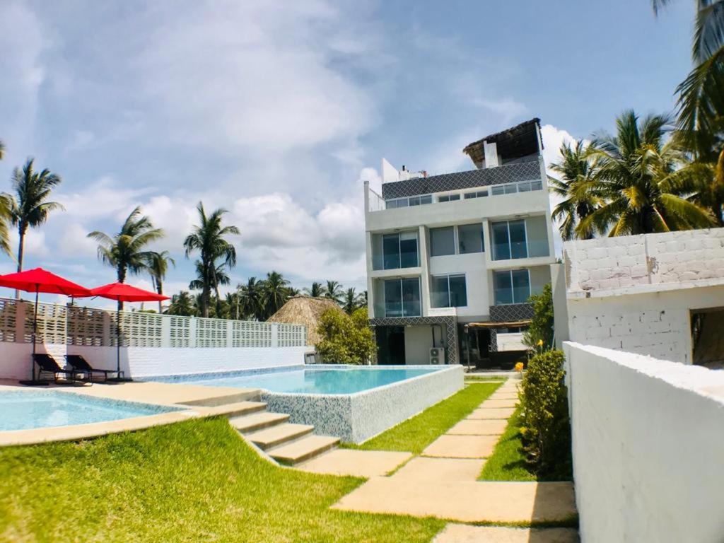 Hotel "Casa Mangata" Puerto Arista Eksteriør bilde